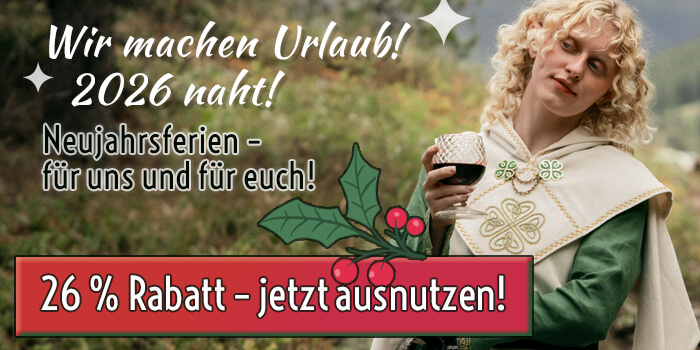 26 % Rabatt – solange wir nicht da sind!