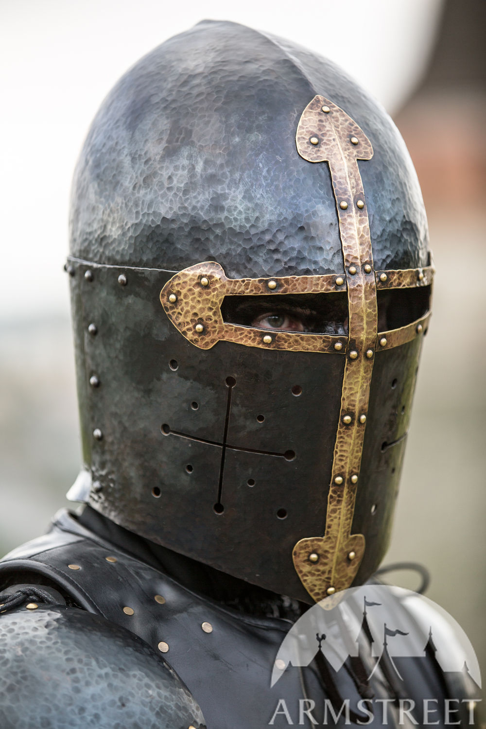 Mittelalter Helm „Eigenwilliger Ritter“