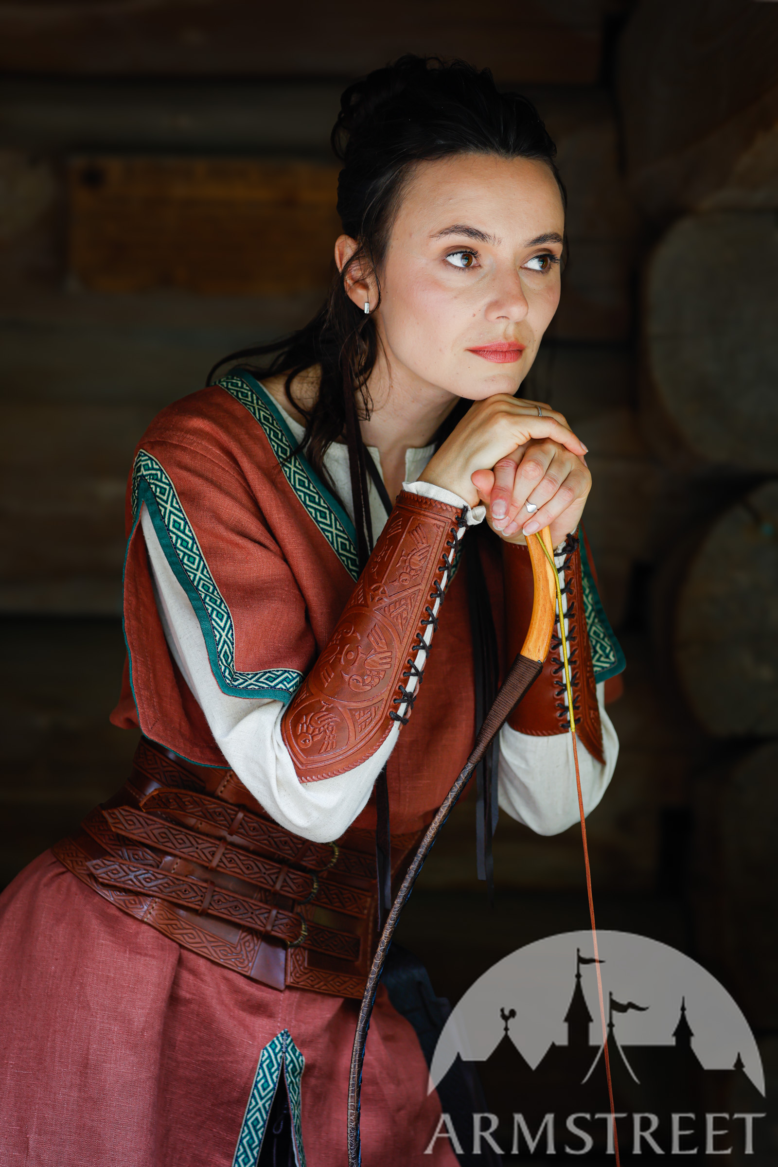 Unisex medieval costume "Huntress"