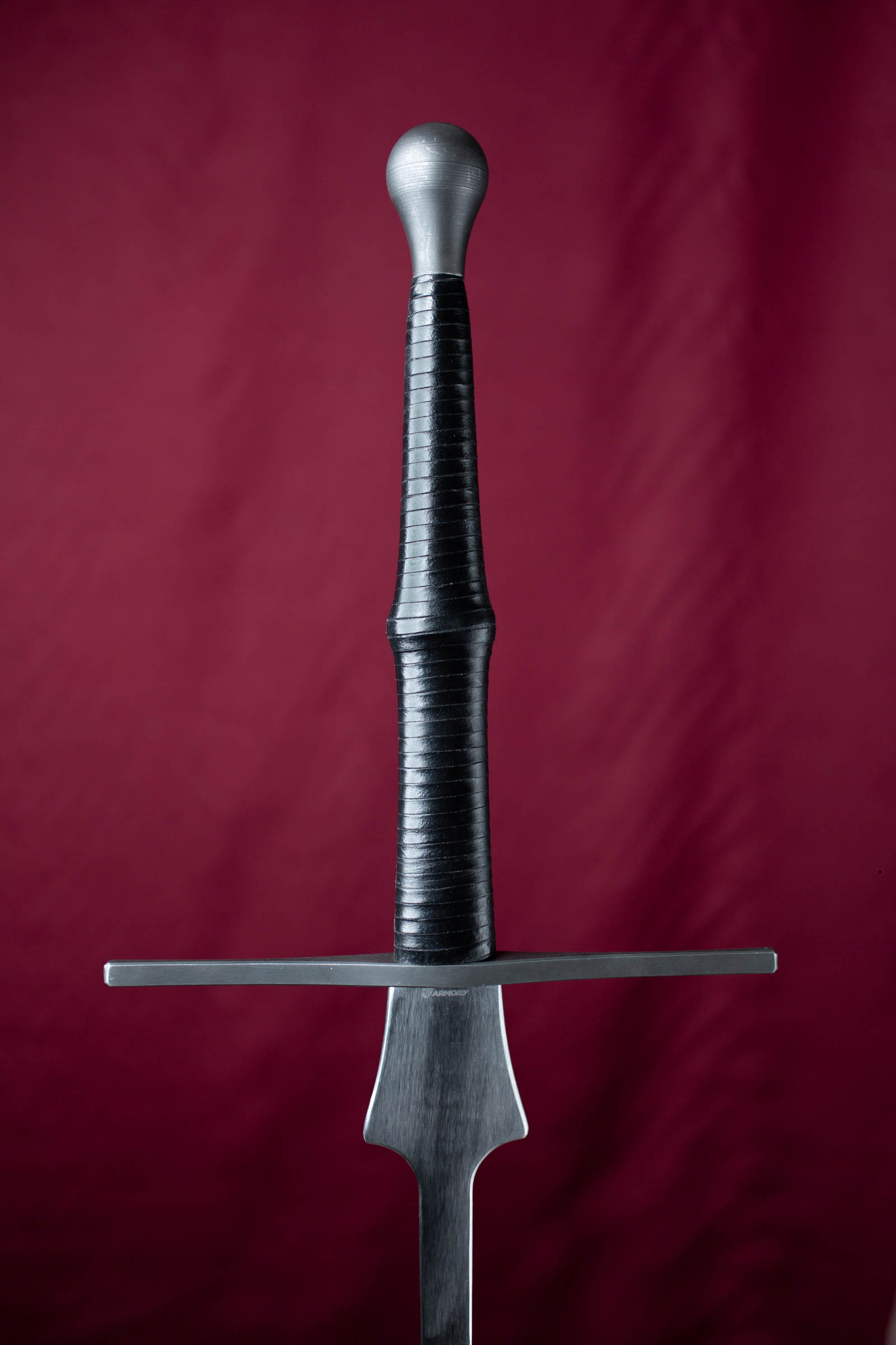 Geteilter Griff mit Lederimitat