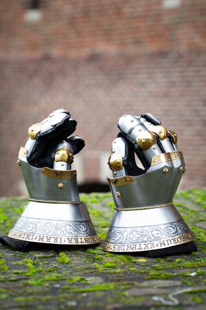 Medieval finger gauntlets